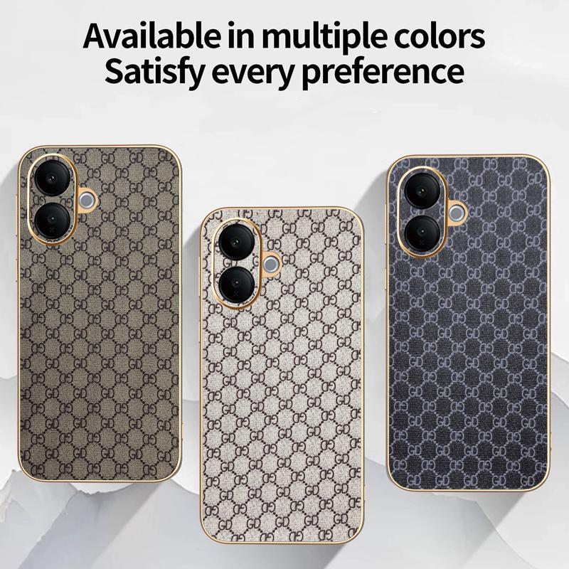 Ốp Lưng Cho Vivo V60 Lite Sang Trọng Cổ Điển Da Thời Trang Mạ Điện Cạnh Chống Rơi Vỏ Bảo Vệ Điện Thoại