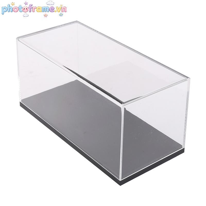 Khung ảnh 1: 32 Xe Ô Tô Mô Hình Hộp Bảo Vệ Trong Suốt Acrylic Bụi Bìa Cứng Bảo Quản Giá Đỡ VN