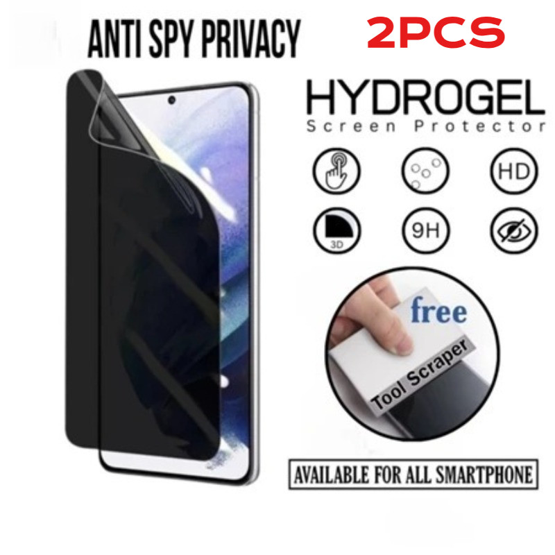 2 Chiếc HD Mềm Hydrogel Cho iQOO 15 13 12 11 11S 10 9T Pro Siêu Chống Gián Điệp Riêng Tư Chống Ánh Sáng Xanh Bảo Vệ Màn Hình Cho iQOO15 iQOO13 iQOO12 iQOO11 iQOO10 Phim Mềm Mờ