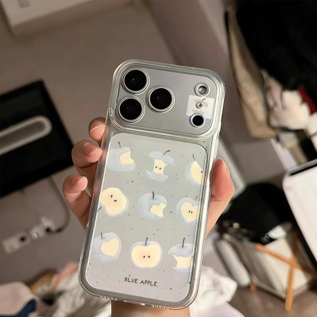 Màu xanh IPhone Array cho 16 trường hợp iPhone 17Air Space Case 14 13 11Pro