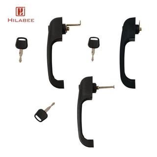 Tay cầm khóa cửa ô tô Nylon 18cm Tay cầm bên ngoài hạng nặng cho máy xúc lật Kỹ thuật Máy kéo xe