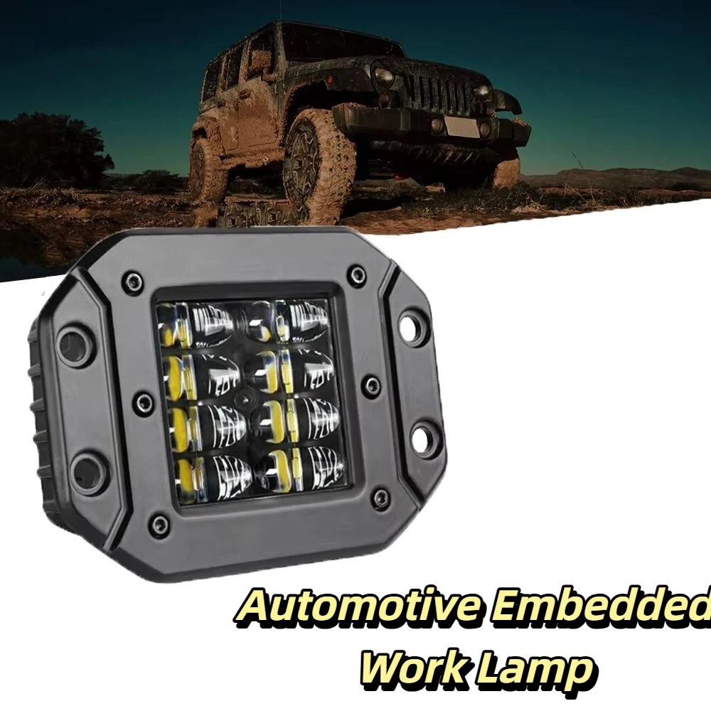 Đèn LED làm việc DOAOV78N, Đèn gắn công suất 5 Inch Kích thước 40W, Đèn sương mù Điện áp 12V 24V Thiết kế gắn xả điện áp Đèn LED Pods Light Jeep Lighting