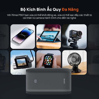 [Siêu Sale] [Chính hãng] Kích bình ắc quy 70mai PS07