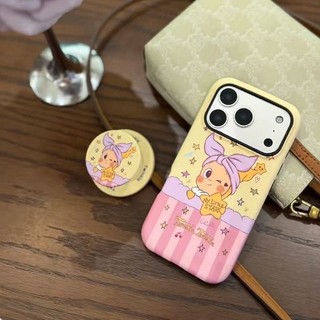 Ốp bảo vệ họa tiết Sleeping Star People cho iPhone 11 12promax 13pro15pro 15promax 14 14promax 14pro 16 pro max 16 plus 17 17promax ốp lưng hai trong một