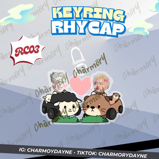Móc khóa Rhycap chibi |  Rhyder Captain | Keyring treo balo chìa khoá