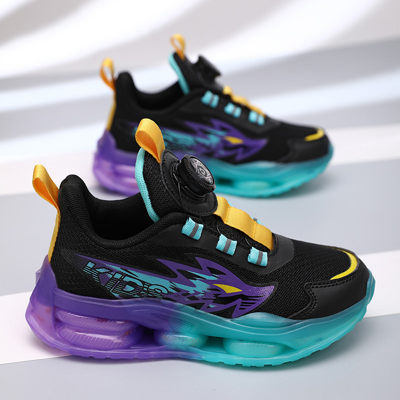 Trẻ Em Giày Bóng Rổ Bé Trai Giày Thể Thao Tennis Thường Ngày Trường Học Trẻ Em Chạy Bộ Giày Sneaker Đi Bộ Cho Bé Gái