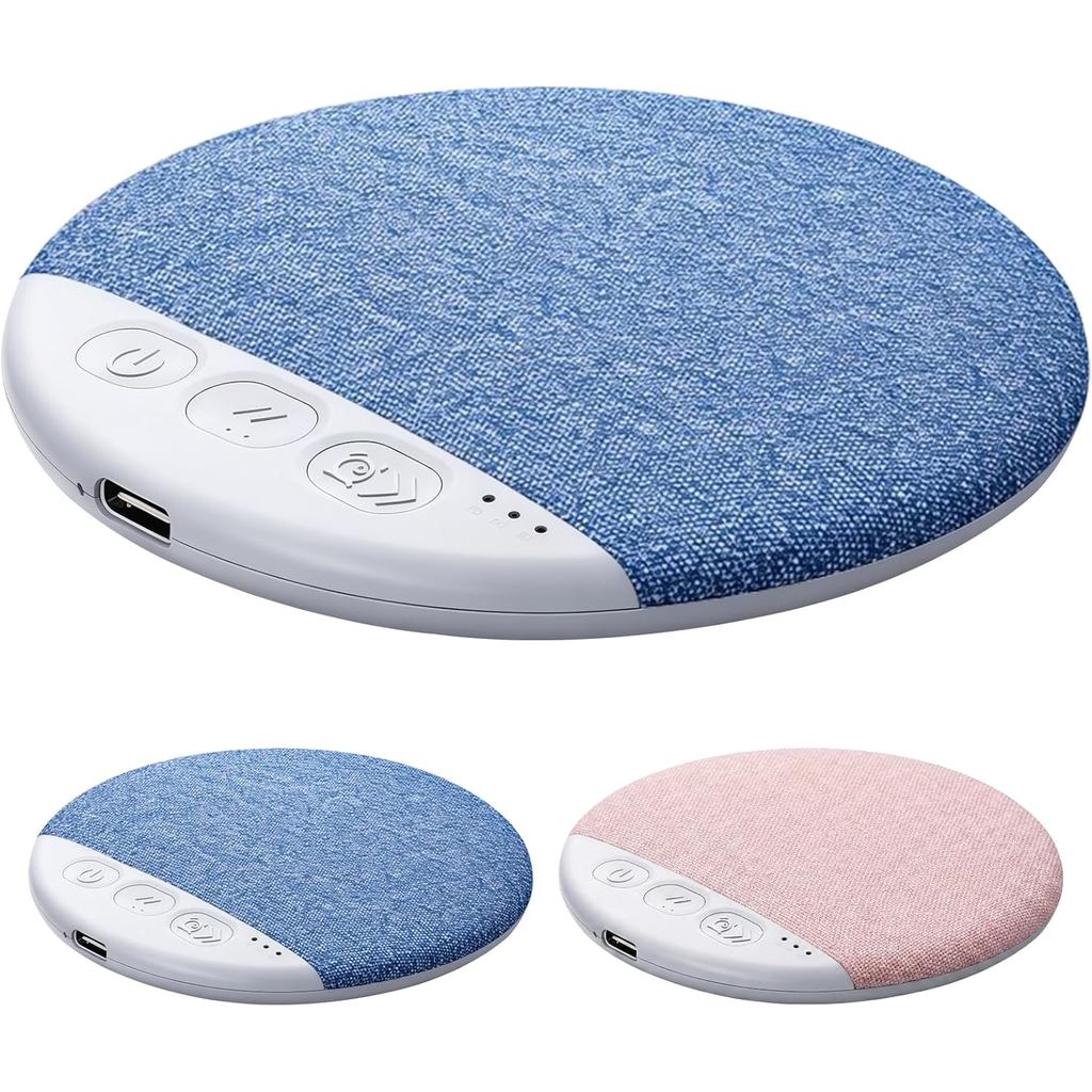 Loa gối Bluetooth 2026, tiếng ồn trắng, hẹn giờ, âm thanh nổi bass, không dây, tai nghe ngủ cho người lớn và trẻ em