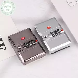 PUSKY Kim Loại Mật Khẩu Lo 3 Chữ Số Lo Du Lịch Vali Hành Lý Ngực Phần Cứng Lo Mã Loer Hộp Quà Tặng Padlo VN