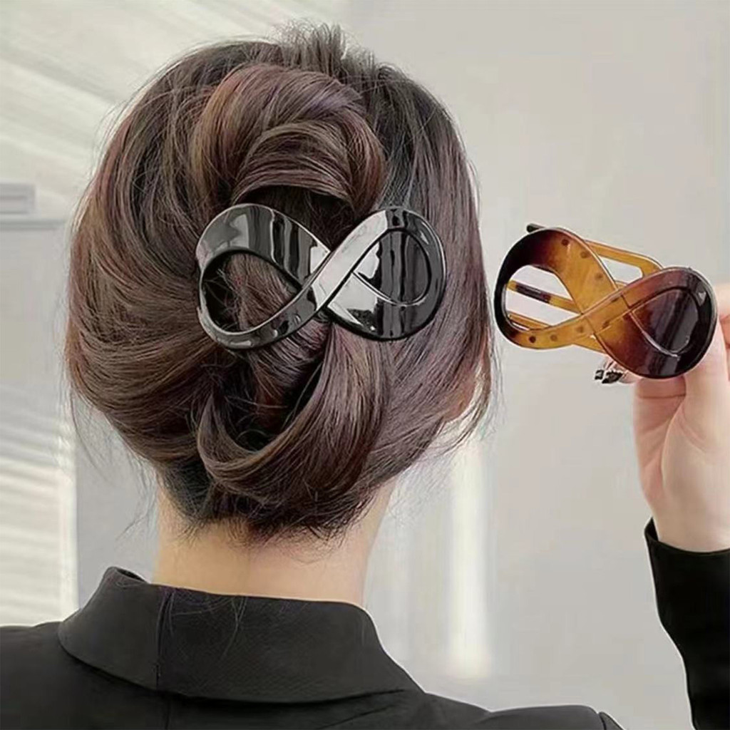 Kẹp móng vuốt xoắn giữ chắc chắn, chống trơn trượt, phù hợp với tóc dày và xoăn dài