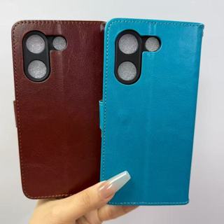 Áp dụng cho vỏ Xiaomi Redmi Turbo 5 2511FRT34C Túi khóa có thể gập lại bằng da dành cho doanh nhân có dây ví và vỏ điện thoại