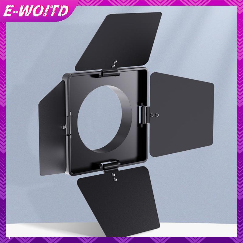 E-WOITD Compuer Bốn-de Rào cản ánh sáng cho Mini Bowens ZGRL80 Công cụ sửa đổi ánh sáng Chuyên nghiệp Accesorio Studio chụp ảnh E-WOITD