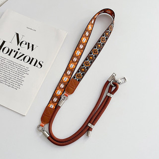 Cao Cấp Retro Totem Điện Thoại Di Động Dây Treo Cổ Sling Có Thể Thu Vào Có Thể Điều Chỉnh Vỏ Điện Thoại Di Động Dây Đeo Ngang Treo