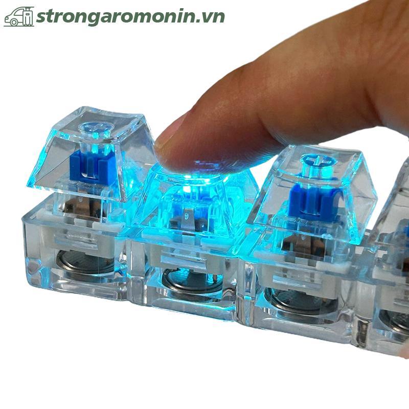 ST 4 / 9 Phím Bàn Phím Cơ Máy Kiểm Tra Trục Bàn Phím LED Đồ Chơi Chìa Khóa ST