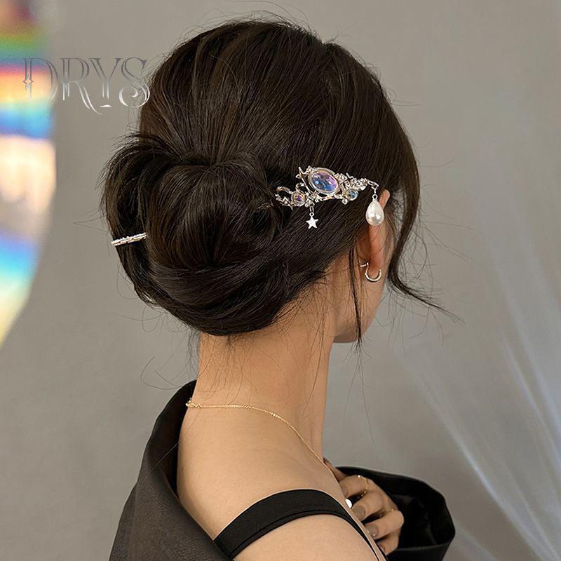 Kẹp Tóc Handmade Phong Cách Trung Hoa Vintage, Dành Cho Bé Gái, Đa Năng, Quà Tặng