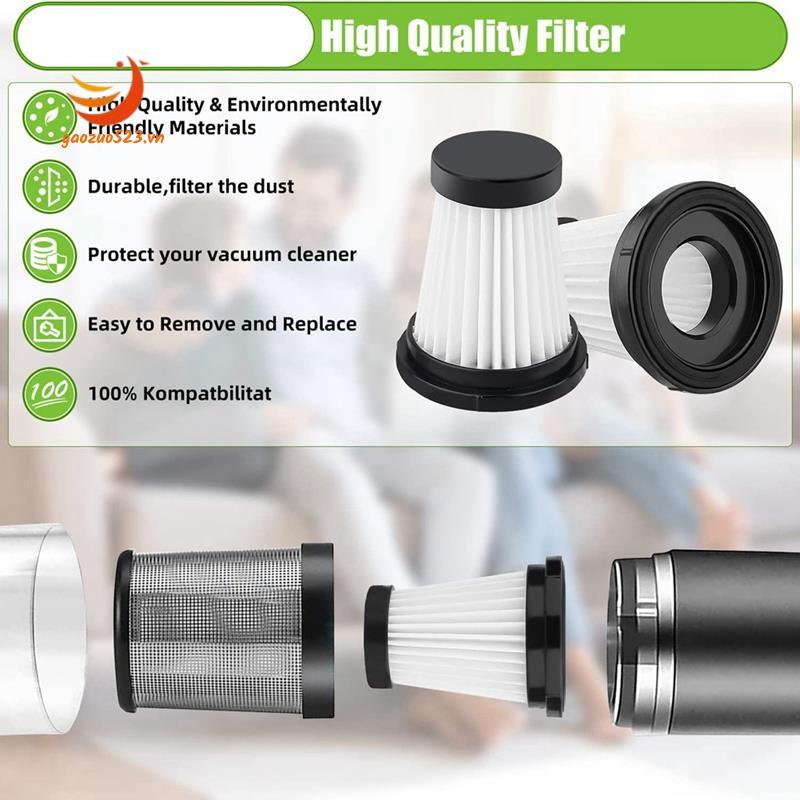[gaozuo523.vn] Bộ lọc HEPA cho K12 K12Pro K13 cho Genius Invictus .0 X7 2.0 Máy hút bụi cầm tay thay thế không dây