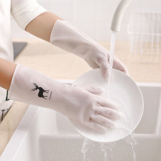 Găng Tay Cao Su Buna Rửa Chén Chống Nước, Găng Tay Dọn Dẹp Nhà Cửa Tiện Lợi