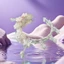 Thanh Lịch Sakura Bướm Nửa Vòng Tay Nữ Trang Sức Thời Trang Tinh Tế Hoa Hồng Phụ Kiện Cổ Tay