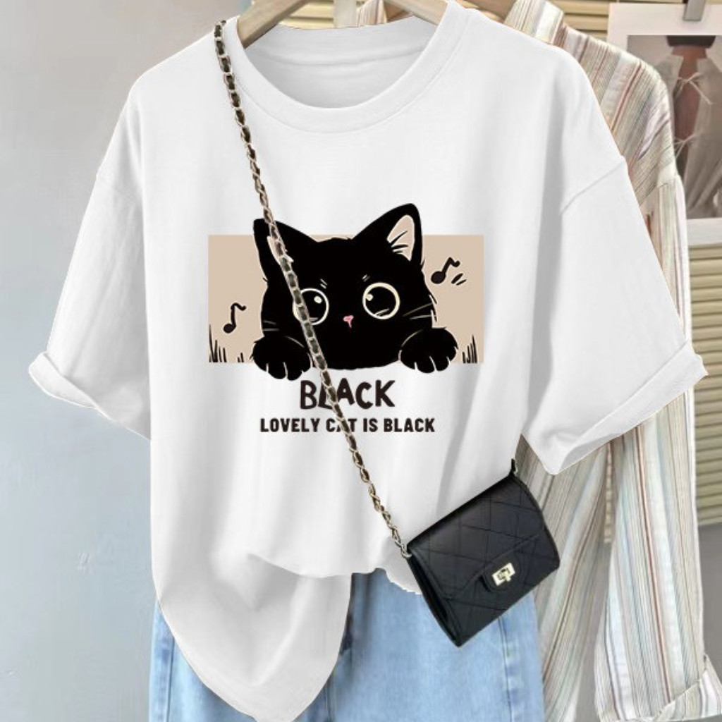 Áo sơ mi nữ tay ngắn vải thoáng mát, phong cách cute hiện đại