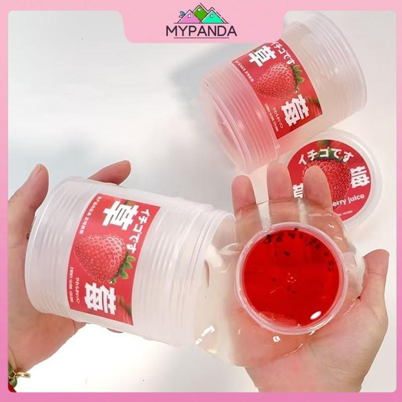 MYPANDA 1 Mảnh Nước Giả Mô Phỏng Nước Trái Cây Fascial Sensation Chậm Phục Hồi Căng Thẳng Đồ Chơi Giảm Căng Thẳng Trong Suốt Đồ Chơi Squishy Quà Tặng Sinh Nhật.