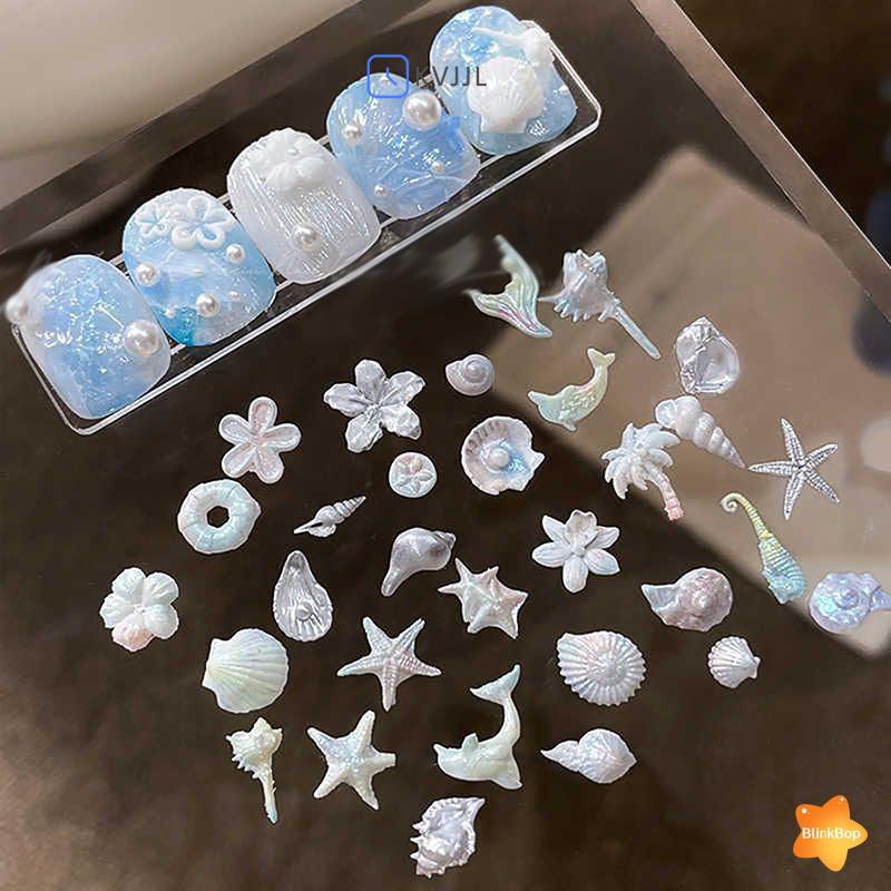 [KvJJL-t] 1 Chiếc Hoa Lily Hoa Biển Vỏ Conch San Hô Sao Biển 3D Acrylic Móng Tay Khuôn Trang Trí Móng Tay DIY Silicon Làm Móng Tay Khuôn Móng Tay Nghệ Thuật Mới