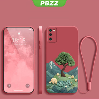 Có Vỏ Phim Mềm Cho samsung s20 ultra s20 plus s20 Fe samsung s20 Vỏ Điện Thoại Vỏ Mềm Silicon Lỏng Chống Sốc Thiết Kế Mới Thẩm Mỹ Manga Cây YTMLS01
