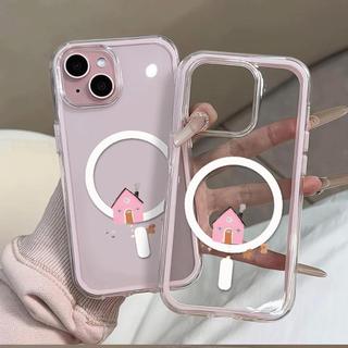 Gỗ bông dành cho 16 chiếc hộp lưng iPhone 17 Air, ba trong một, hút từ 14/13/11 Pro