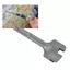 JUNYUE88US Cross Ground Rod Driver, Đầu búa lái xe cọc có độ cứng cao hạng nặng, Thép chống mài mòn Khả năng tương thích rộng Máy khoan Bit Driver Búa điện