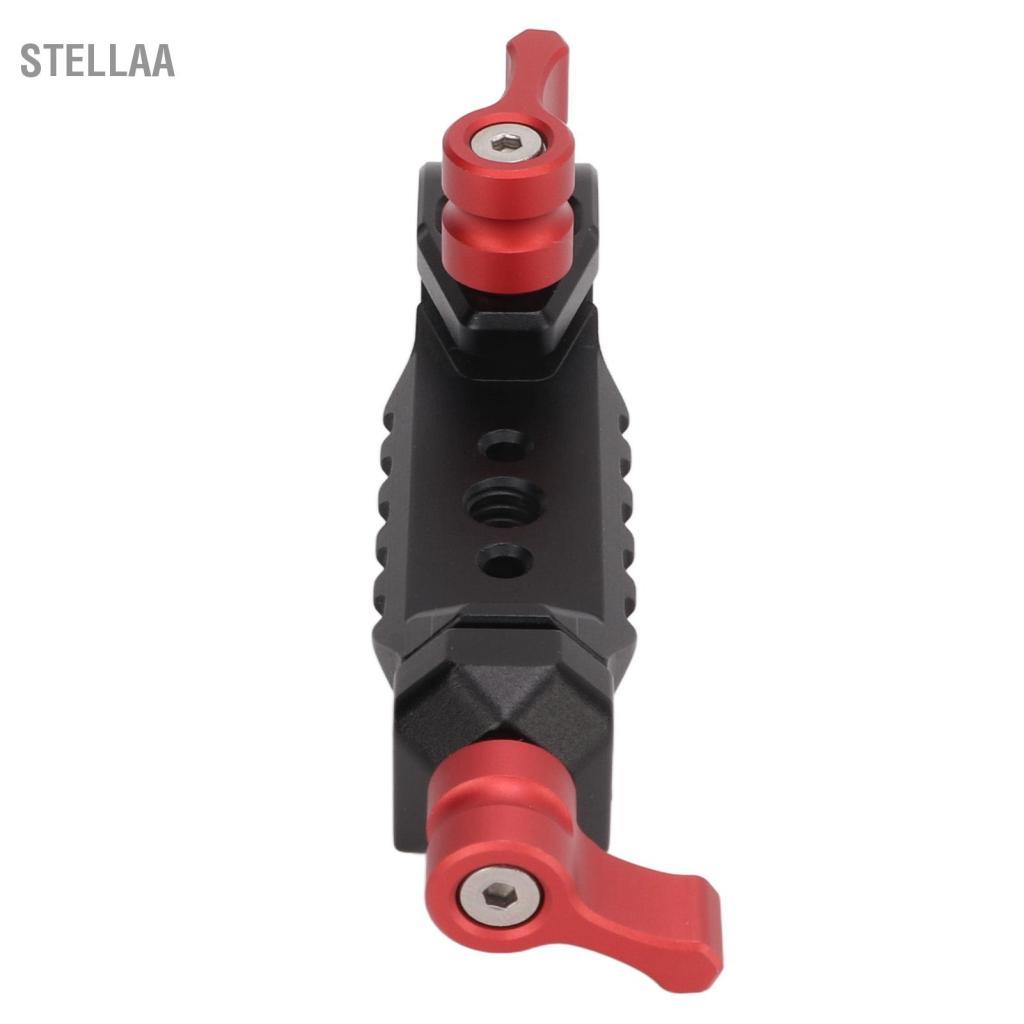 Stellaa KIMISS 15mm Cần Kẹp Nhanh Đĩa Phát Hành Ống Railblock Máy Ảnh SLR Nối Dài Chân Đế với 1/4 Inch Lỗ Vít