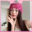 MYPANDA Retro Thanh Lịch Đính Kim Sa Lấp Lánh Mũ Chui Đầu Rỗng Nữ Mùa Hè Thu Du Lịch Ảnh Bầu Không Khí Đa Năng Thường Ngày Y2K Dệt Beanies.