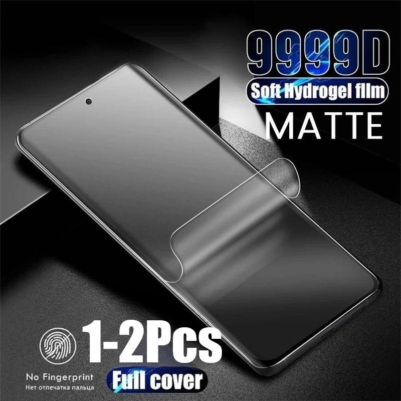 1-2 Chiếc Chống Trầy Xước Bảo Vệ Màn Hình Matte Film Cho Redmi Note 14 14R 14S Pro Plus 4G 5G Ấn Độ Chống Gián Điệp Riêng Tư Chống Ánh Sáng Xanh Hydrogel Film HD Phim Mềm