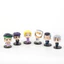 PS1 6 Chiếc Cuộc Phiêu Lưu Kỳ Dị Của JoJo: Kim Cương Không Thể Phá Vỡ Rohan Kishibe Chibi Nhân Vật Hành Động Bộ Trang Trí SP1