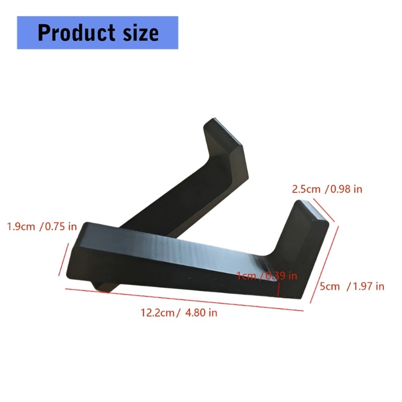 KIKIN 1 Cặp Đế Soundbar Đa Năng In 3D Đế Nhựa Cho Máy Tính Để Bàn Màn Hình Loa Tivi Âm Thanh Loa Bracke