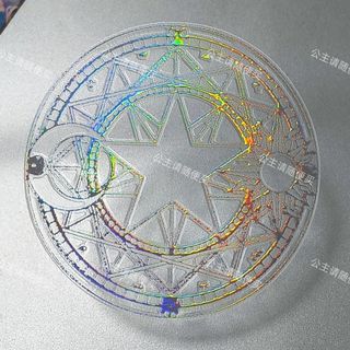 ✨Cửa hàng được đề xuất✨Hoạt Hình Đa Dạng Sakura Magic Array 3D Ba Chiều Rỗng Chống Thấm Nước Laser Miếng Dán Điện Thoại Di Động Máy Tính Bảng DIY Miếng Dán 3.24