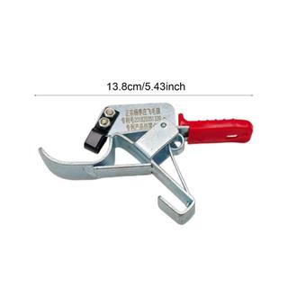 Baosity Dụng cụ cắt vòng vỏ cây Thép chắc chắn Loại bỏ vỏ cây thực tế Công cụ vườn cây chuyên nghiệp để cắt tỉa và hái trái cây