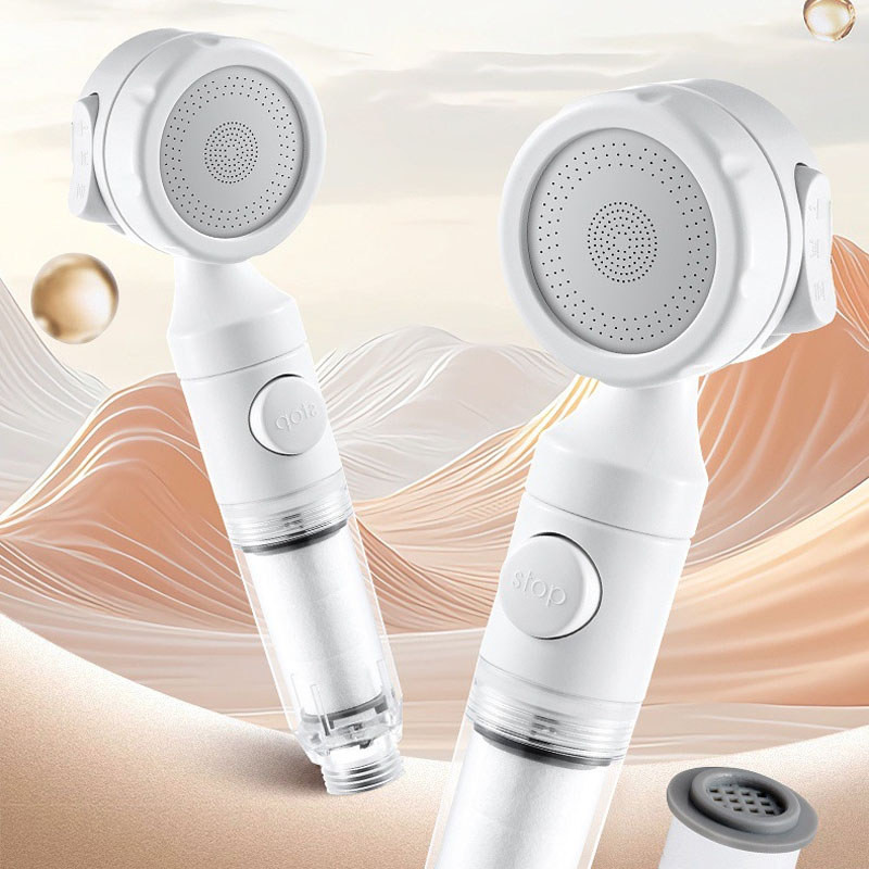 Bộ Lọc đầu Vòi Hoa Sen Cầm Tay,3 Chế độ Xả Nước,Chất Liệu ABS Cao Cấp,Nhỏ Gọn Và Dễ Mang Theo