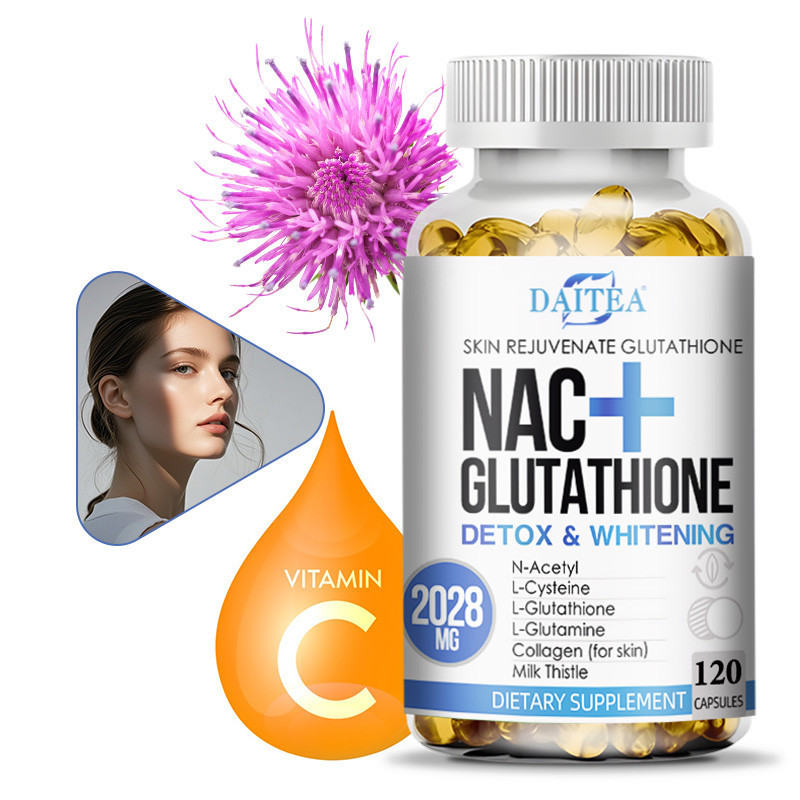 Vin ung Daitea NAC + Glutathione: lm trng da, h tr gii c gan v  tng cng h min dch | Shopee Vit Nam