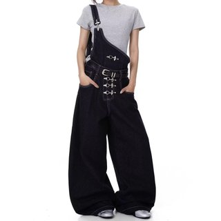 Quần yếm denim nam GKSSS phong cách cao cấp và trung tính
