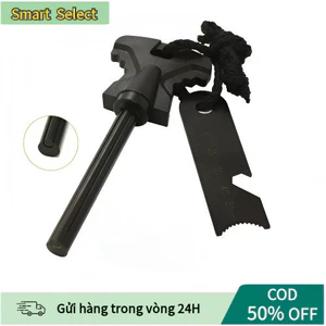 【COD】Thanh magie đánh lửa dã ngoại đa năng, tạo tia lửa mạnh mẽ, dễ sử dụng, phụ kiện sinh tồn không thể thiếu.