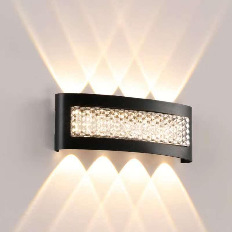Đèn Trang Trí Hắt Tường 2 Đầu,Chống Nước IP65, Công Suất 7W-9W-11W, Phù Hợp Cầu Thang, Ban Công, Phòng Ngủ