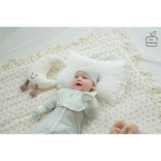 La pomme SS26.T3.2 BST sơ sinh La Pomme bé cún lông mềm - Xanh nhạt