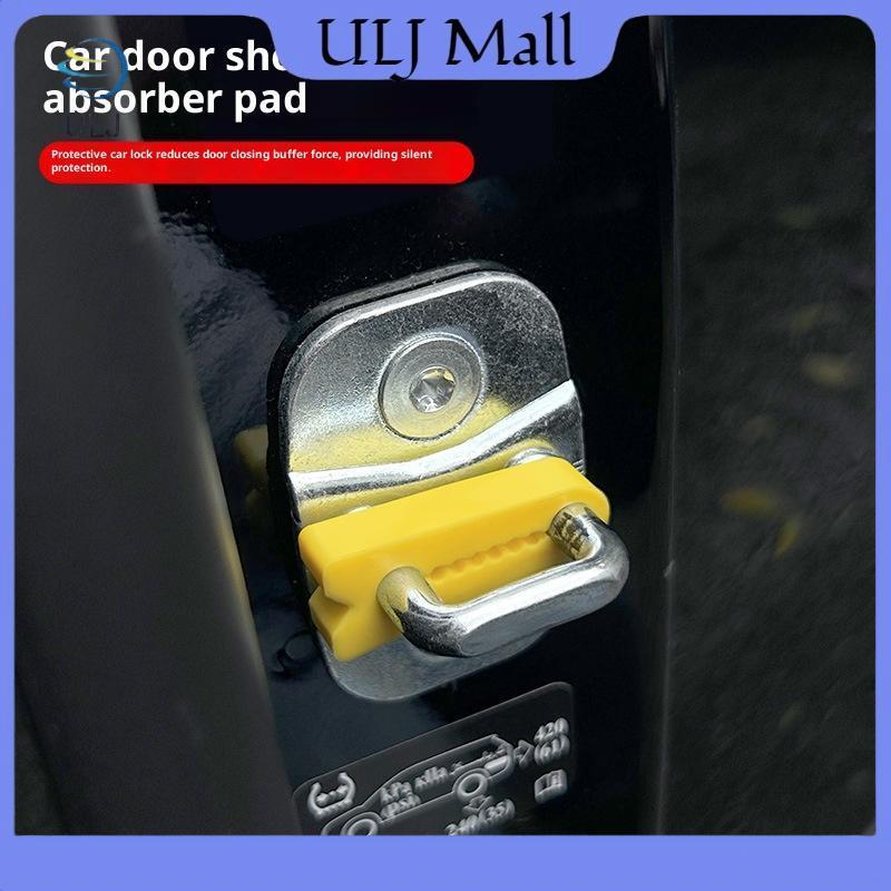 ULJ 4 Chiếc Tự Động Cửa Lo Giảm Chấn Đệm Deadener Sho-Absorbing Giảm Chấn Bảo Vệ Giảm Tiếng Ồn Cho Phụ Kiện A1 A3 Q2 Q3 TT.