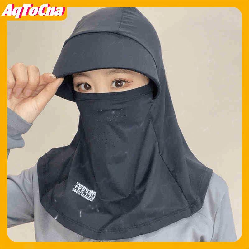 Balaclava nam nữ AqToCna chống nắng/tia UV thoáng khí, phù hợp cho xe đạp, xe máy và câu cá