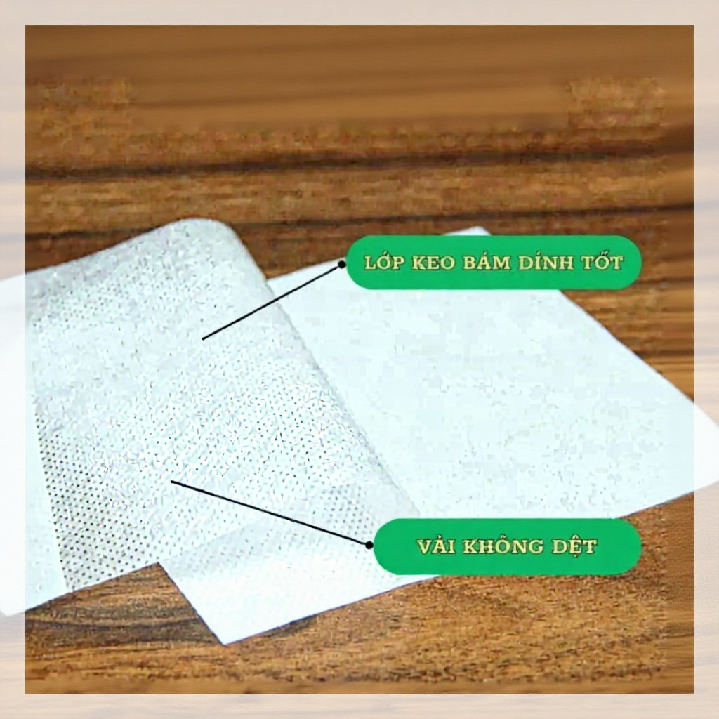 Hộp 50 Miếng Dán Chân Ngải Cứu Thải Độc Hỗ Trợ Giấc Ngủ Và Giảm Mỏi
