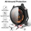 Ốp PC + Kính Cường Lực Cho Oneplus Watch 4 Watch4 Phụ Kiện Đồng Hồ Thông Minh Bảo Vệ Màn Hình Ốp Lưng Cho Oppo Watch X3 WatchX3 Vỏ Cứng