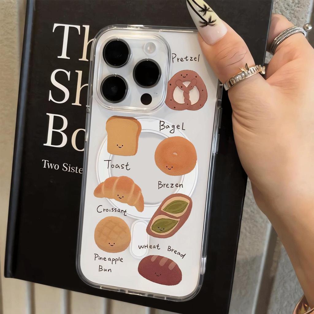 Bánh mì Thời Gian phù hợp cho vỏ điện thoại iPhone 17 Air, vỏ hút từ 14/13/11 Pro