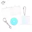 HFTOY 1 Bộ Mini NFC Chức Năng Đĩa CD Hộp Đựng Chìa Khóa Ngoại Vi Ghi Nhớ Album Chìa Khóa Cho DIY Bapa Mặt Dây Chuyền ~