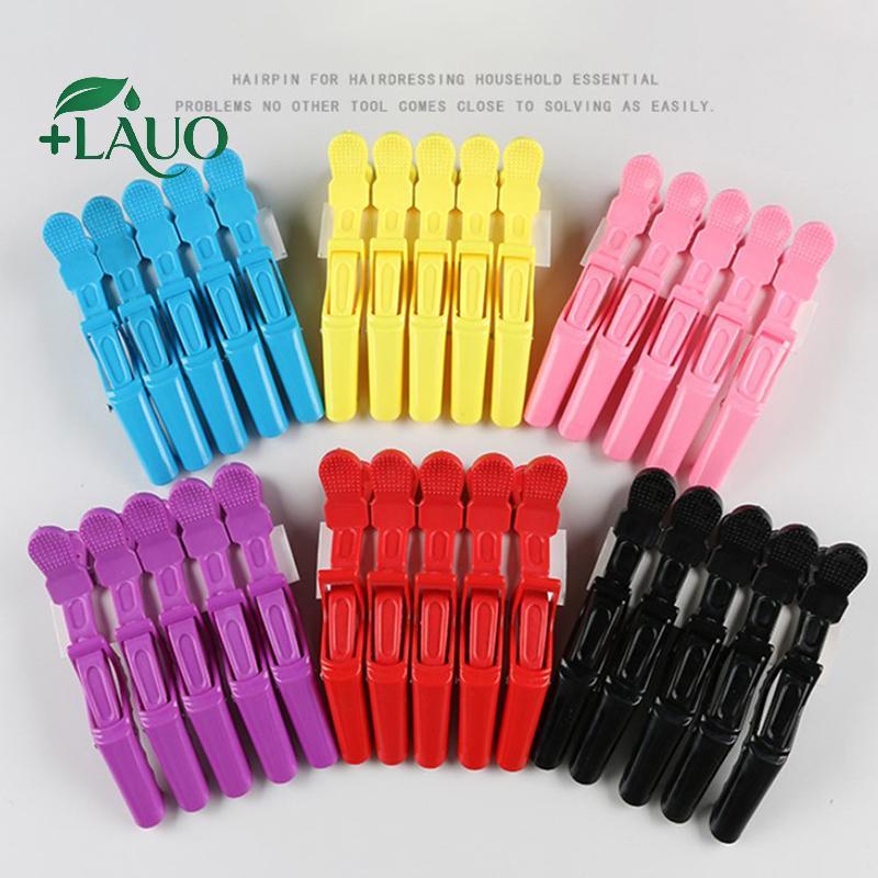 Kẹp tóc nhựa Springevenstar - Bộ 5 cái, phù hợp cho salon tạo mẫu tóc