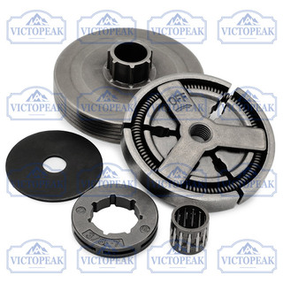 Bộ ly hợp & bánh xích cưa xích 5800 Ly hợp 3 / 8 "Bánh xích 7 cửa 0,058" Bộ phận thay thế máy đo cho dụng cụ điện ngoài trời