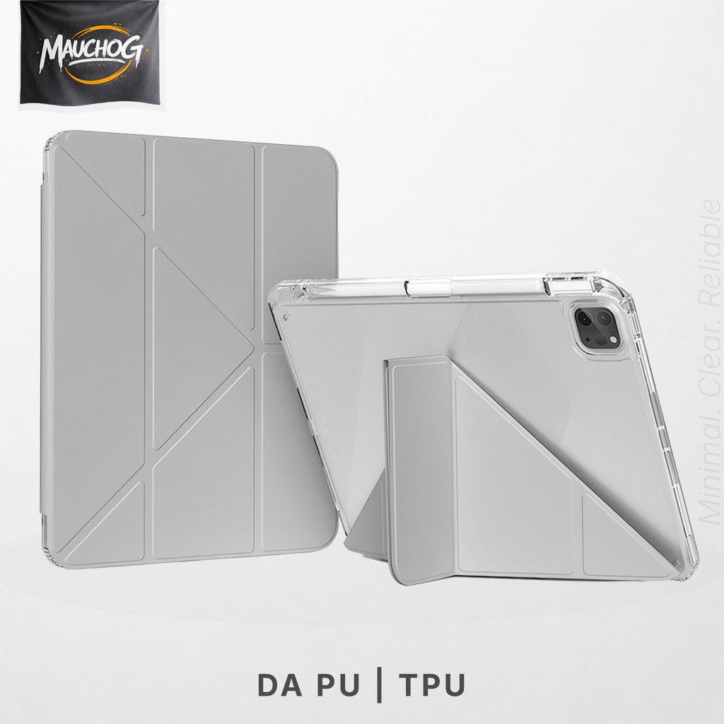 Bao Da iPad Chân Đế Chữ Y Có Khay Đựng Bút Cho iPad Pro M5 M4 M2 M1 Air 7 6 5 4 Gen 11 10 Mini 7 6