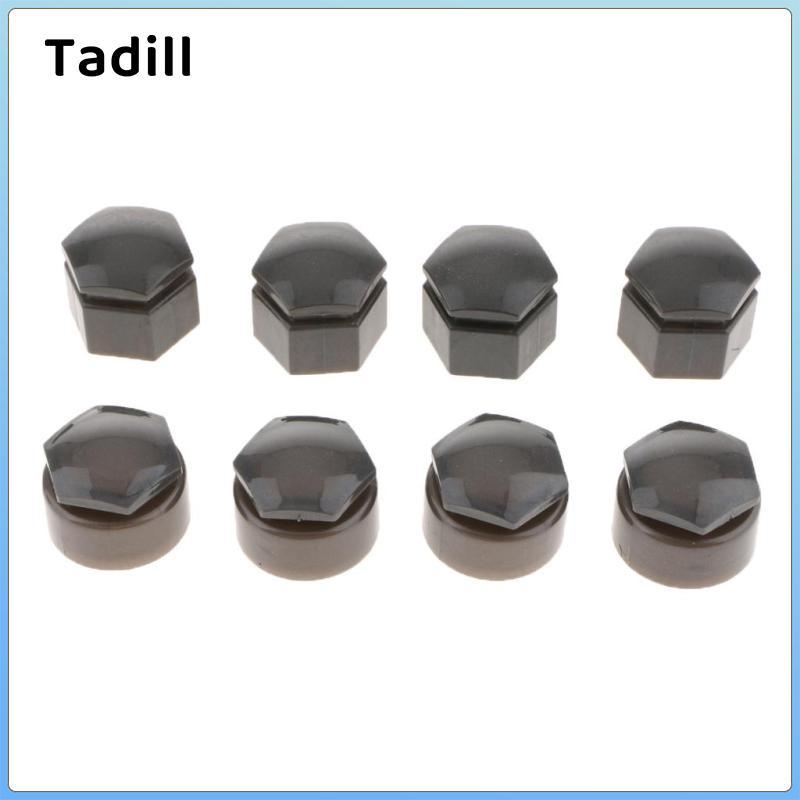 20x 19mm Xe Trung Tâm Vít Bao Bánh Xe Đai Ốc Lug Bụi Nắp Mũ Màu Xám Cho Xe Audi Q7